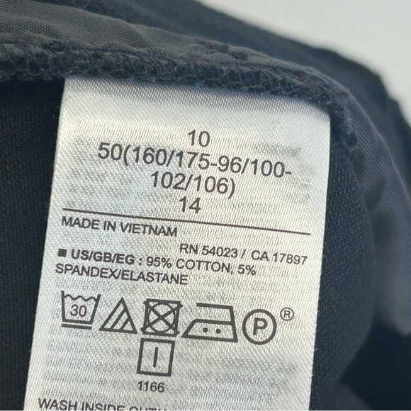 GAP Womens 10 Signature Skinny Ankle Pants Black NWT Mid Rise Stretch Office - Picture 3 of 11